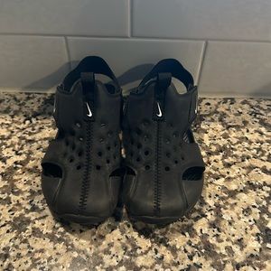 Nike Black Sunray Protect Sandals Size US 10C
